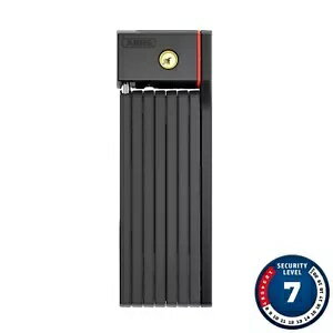 Abus Bordo Big uGrip 5700 ޤꤿߥå  - 100cm 3.3' 5mm - ֥å 86743 9 Abus Bordo Big uGrip 5700 Folding Lock Key - 100cm 3.3' 5mm - Black 86743 9