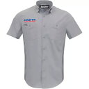 スロットル スレッド パーツ アンリミテッド ベンテッド ショップ シャツ - グレー - 4XL PSU37ST26GY4X Throttle Threads Parts Unlimited Vented Shop Shirt - Gray - 4XL PSU37ST26GY4X