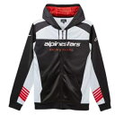 アルパインスターズ セッション II ジップアップ パーカー - ブラック/ホワイト - XL 1230531001020XL Alpinestars Sess...