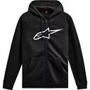 アルパインスターズ エイジレス V3 ジップ パーカー - ブラック/ホワイト - M 1244-51490-1020-M Alpinestars Ageless V3 Zip Hoodie - Black/White - Medium 1244-51490-1020-M