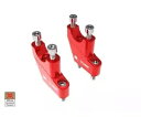 ハンドルバー リフト セット レッド DBK モト モリーニ セイエンメッツォ Str 2022 - 2024-用 Handlebar lift set red Dbk for Moto Morini Seiemmezzo Str 2022 - 2024-