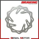 HO25FID ブレーキディスク フロント左ブレーキ W-FIX ホンダ HM CRE F 500 X 2008 - 2009 HO25FID Brake Disc Front Left Braking W-FIX for HONDA-HM CRE F 500 X 2008 - 2009(2)