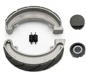 フロントおよびリアブレーキパッド溝付きシューホンダ CB350F CB350G CB360G CB360T CB400F Front and ..