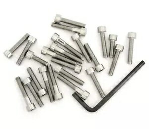 ƥ쥹륢ܥȥå - ۥ VF1100S V65 С - 1984-1985 - ܥ 23  Stainless Steel Allen Bolt Set - Honda VF1100S V65 Sabre - 1984-1985 - 23 Bolts