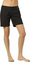 Fox Racing ガールズ ディフレクター ブルミューダ ショーツ ブラック スイム サーフ ビーチ 50285-001 Fox Racing Girls Deflector Burmuda Shorts Black Swim Surf Beach 50285-001