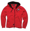 One Industries メンズ ヘアピン ジップアップ パーカー スウェットシャツ レッド MX ATV モト エンデューロ One Industries Mens Hairpin Zip Up Hoodie Sweatshirt Red MX ATV Moto Enduro
