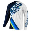 Troy Lee Designs TLD SE Pro エア ティルト ジャージ ホワイト ネイビー モトクロス オフロード ライディング Troy Lee D...