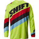 シフト レーシング ユース Whit3 ターマック イエロー ジャージ MX モトクロス オフロード ライディング 17219 Shift Racing You...