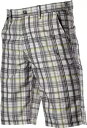 Fox Racing メンズ HYDROESSEX チェック柄ハイブリッド ショーツ チャコール ボードショーツ 04588-040 Fox Racing Mens HYDROESSEX Plaid Hybrid Shorts Charcoal Boardshorts 04588-040