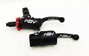 ASV F3 フロント ブレーキ プロ パック クラッチ パーチ レバー ショーティー ブラック バンシー 350 ブラスター ASV F3 Front Brake Pro Pack Clutch Perch Levers Shorty Black Banshee 350 Blaster