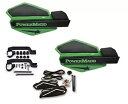 パワーマッド スター シリーズ ライト ハンドガード ガード グリーン ブラック マウント TRX250R TRX450R Powermadd Star Series Lights Handguards Guards Green Black Mount TRX250R TRX450R
