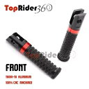 レッド RRING フロントフットペグヤマハ FZS 1000 Fazer 00-05 04 03 02 01 Red RRING Front Foot Pegs For Yamaha FZS 1000 Fazer 00-05 04 03 02 01(2)