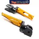 ゴールド フロント フットペグ 25mm 下部忍 ハーレーダビッドソン ソフテイル 18-19用 GOLD Front Foot Pegs 25mm Lower Shinobi For Harley Davidson Softail 18-19