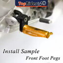 ゴールドフロントフットペグ 25 ミリメートル下部忍アプリリア RSV 1000 R Mille 03-08 07 06 GOLD Front Foot Pegs 25mm Lower Shinobi For Aprilia RSV 1000 R Mille 03-08 07 06