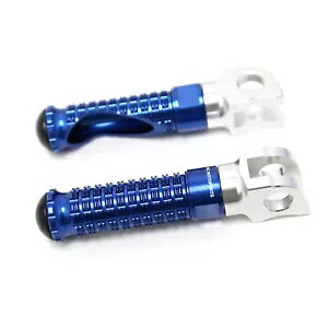 ブルー MPRO ライダー フロント フットペグ ビューエル XB12R ファイアボルト 04+ 用 Blue MPRO Rider ..