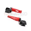 忍 滑り止め CNC 25mm ライダー フットペグ GSXR 750/1300 隼 /600 に適合 Shinobi Anti-slip CNC 25mm Rider Foot Pegs Fit GSXR 750/ 1300 Hayabusa /600