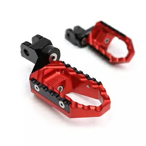 レッド CNC フロントフットペグ ツアー 25 ミリメートル調整可能ヤマハ YZF R1 98 99 Red CNC Front Foot Pegs TOUR 25mm Adjustable For Yamaha YZF R1 98 99
