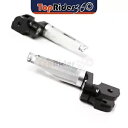 シルバーフロントフットペグ 25 ミリメートル下部忍アプリリア Tuono V4 R 1100 RR 11-21 SILVER Front Foot Pegs 25mm Lower Shinobi For Aprilia Tuono V4 R 1100 RR 11-21