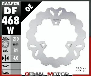 Galfer ֥졼ǥ ꥢ   210x4 mm ޥ FZR 400 RR 1990- Galfer brake discs rear wave fixed 210x4 mm Yamaha FZR 400 RR 1990-