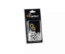LIGHTECH シルバー モーター スクリュー セット Moto Moeni Seimmezzo Str 2023-用 LIGHTECH Silver Motor Screw Set for Moto Morini Seiemmezzo Str 2023-