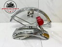 69-70 ホンダ CB750 サンドキャスト K0 K1 クローム フロント & リアフェンダー、テールライトブラケット 69-70 Honda CB750 ...