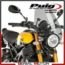 PUIG フロントガラス ライトスモーク 0840H トライアンフ スクランブラー 865 2006 / 2018 PUIG WINDSHIELD LIGHT SMOKED 0840H TRIUMPH SCRAMBLER 865 2006 / 2018(2)