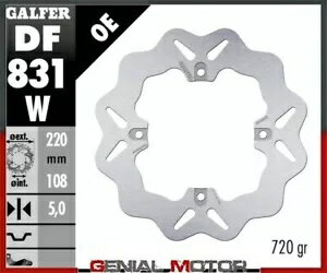 Galfer ֥졼ǥ ꥢ  եå 220x5mmMV AGUSTA DRAGSTER 800 RR SCS 2020- Galfer brake discs rear wave fix 220x5mmMV AGUSTA DRAGSTER 800 RR SCS 2020-