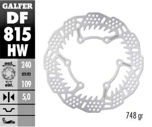 Galfer ꥢ ֥졼 ǥ SHARK  240X5MM BETA 400 RR 4T ENDURO 2013 Galfer Rear Brake Disc SHARK FIXED 240X5MM BETA 400 RR 4T ENDURO 2013