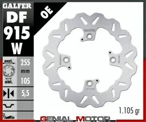 Galfer リア ブレーキ ディスク WAVE FIXED 255x5,5mm TRIUMPH Street TWIN 2016-2018 Galfer Rear Brake Disc WAVE FIXED 255x5,5mm TRIUMPH STREET TWIN 2016-2018のサムネイル