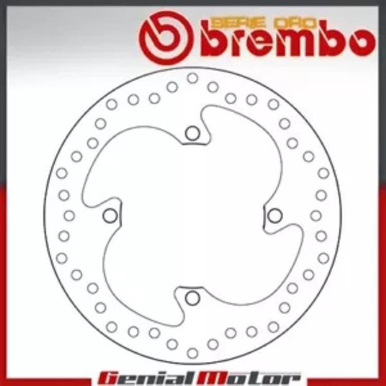 ブレーキディスク固定ブレンボセリエオロリア用 Kawasaki Kx 125 2003 - 2005 Brake Disc Fixed Brembo Serie Oro Rear for Kawasaki Kx 125 2003 - 2005