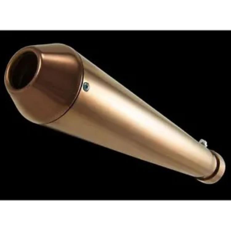 Voodoo リバースコーンマフラー - コッパー VC404CO Voodoo Reverse Cone Muffler - Copper VC404CO