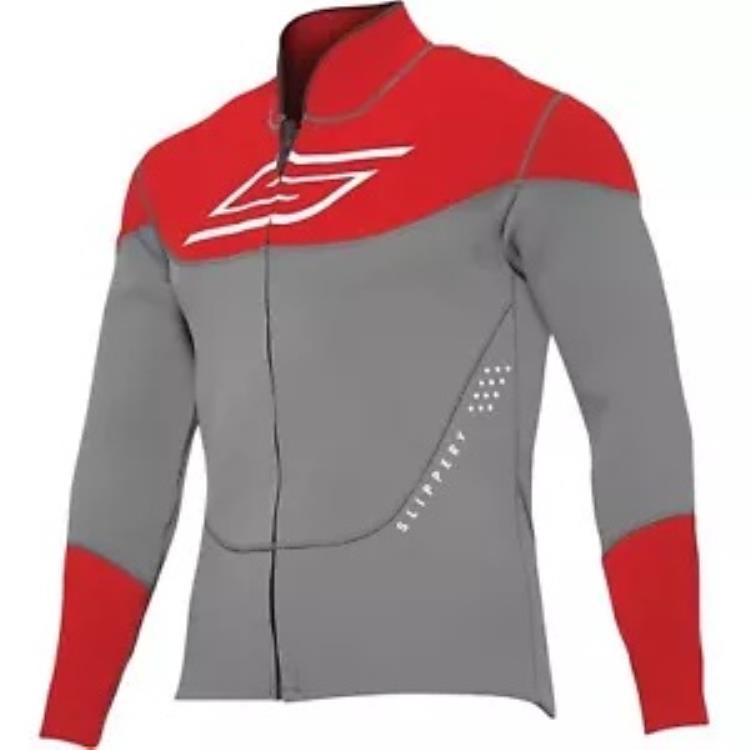 スリッパリー ブレーカー ウェットスーツ - チャコール/レッド - 3XL 3201-0287 Slippery Breaker Wets..