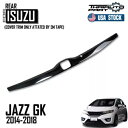 ホンダジャズフィット GK 2014-2018 リアテールゲートカバートリムグロスブラック FOR HONDA JAZZ FIT GK 2014-2018 REAR TAILGATE COVER TRIM GLOSS BLACK