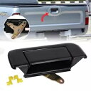 テールゲート ハンドル カバー ブラック トヨタ ハイラックス ピックアップ ユート Ln90 タイガー ビーゴ用 Tailgate Handle Cover Black For Toyota Hilux Pickup Ute Ln90 Tiger Vigo