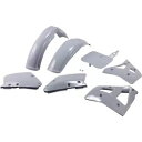 UFO プラスチック ボディキット - ホワイト - YZ250 - '90 YAKIT293-999 UFO Plastics Body Kit - White - YZ250 - '90 YAKIT293-999
