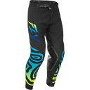 Fly Racing Evolution DST Zen パンツ - ブラック/ブルー/ハイビズ - US サイズ 36 378-13436 Fly Racing Evolution DST Zen Pants - Black/Blue/Hi-Vis - US Size 36 378-13436