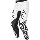 Fly Racing Evolution DST アビス パンツ - ホワイト/ブラック - サイズ 28 378-13528 Fly Racing Evolution DST Abyss Pants - White/Black - Size 28 378-13528