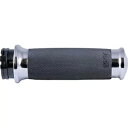 Avon グリップ カスタム コンター グリップ ヒーター付きケーブル スロットル クローム CC-85-CH-HT Avon Grips Custom Con...