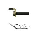 ホンダ CRF 250 / 450 14-15 Domino KRE クイック アクション スロットル ゴールド + ケーブル Honda CRF 250 / ...