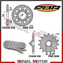 EK1217G チェーンとスプロケットキット 18 46 530 PBR トライアンフ タイガー 595 i 2000 - 2002 EK1217G Chain and Sprockets Kit 18 46 530 PBR TRIUMPH TIGER 595 i 2000 - 2002(2)