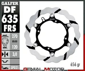 Galfer ブレーキディスク フロント オーバーサイズ 溝付き 270 ハスクバーナ 125 te 4t 2011-2013- Galfer brake discs front oversize grooved 270 husqvarna 125 te 4t 2011-2013-