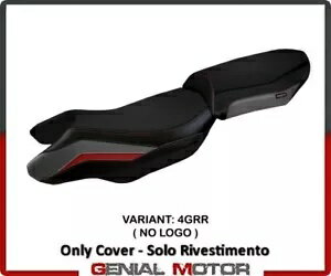 シート サドル カバー ブランコ グレー - レッド (GRR)T.I. BMW R 1250 RS 2020 - 2021用 Seat saddle ..