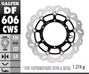 Galfer フロント ブレーキ ディスク ウェーブ フローティング ブレーキ 310X5MM HUSABERG 300 TE 2011 Galfer Front Brake Disc WAVE FLOATING BRAKE 310X5MM HUSABERG 300 TE 2011