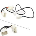 オートバイツアーパッククイックディスコネクト配線ハーネスハーレーツーリング 1996-13 Motorcycle Tour-Pak Quick Disconnect Wiring Harness For Harley Touring 1996-13