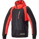 アルパインスターズ MSE ハイブリッド フード付きジャケット - ブラック/レッド - L 4201824-1463-L Alpinestars MSE Hybrid Hooded Jacket - Black/Red - Large 4201824-1463-L