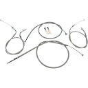 Baron Custom Accessories 12 インチ ケーブル ライン キット XVS650CU 用 BA-8014KT-12 Baron Custo...