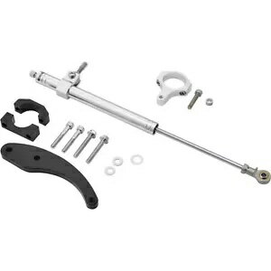 HARDDRIVE ステアリングダンパー 09-13FLT シルバー 88263 HARDDRIVE Steering Damper 09-13FLT Silver..
