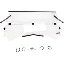 Moose Racing フル折りたたみフロントガラス - Can-Am 2317-0300 Moose Racing Full Folding Windshi...