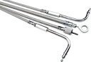 モーションプロ アーマーコート ステンレスクラッチケーブル #66-0287 Motion Pro Armor Coat Stainless Steel Clu...