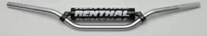 Renthal 7/8 インチ ハンドルバー オフロード用 シルバー ベンド リード/ウィンダム #966-05-SI-01-185 Renthal 7/8'' Handlebars for Offroad Silver Bend Reed/Windham #966-05-SI-01-185